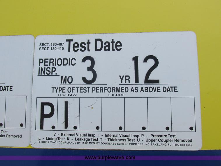 image for item I8912 1997 Freightliner FL70 fuel truck