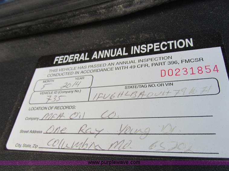 image for item I8912 1997 Freightliner FL70 fuel truck