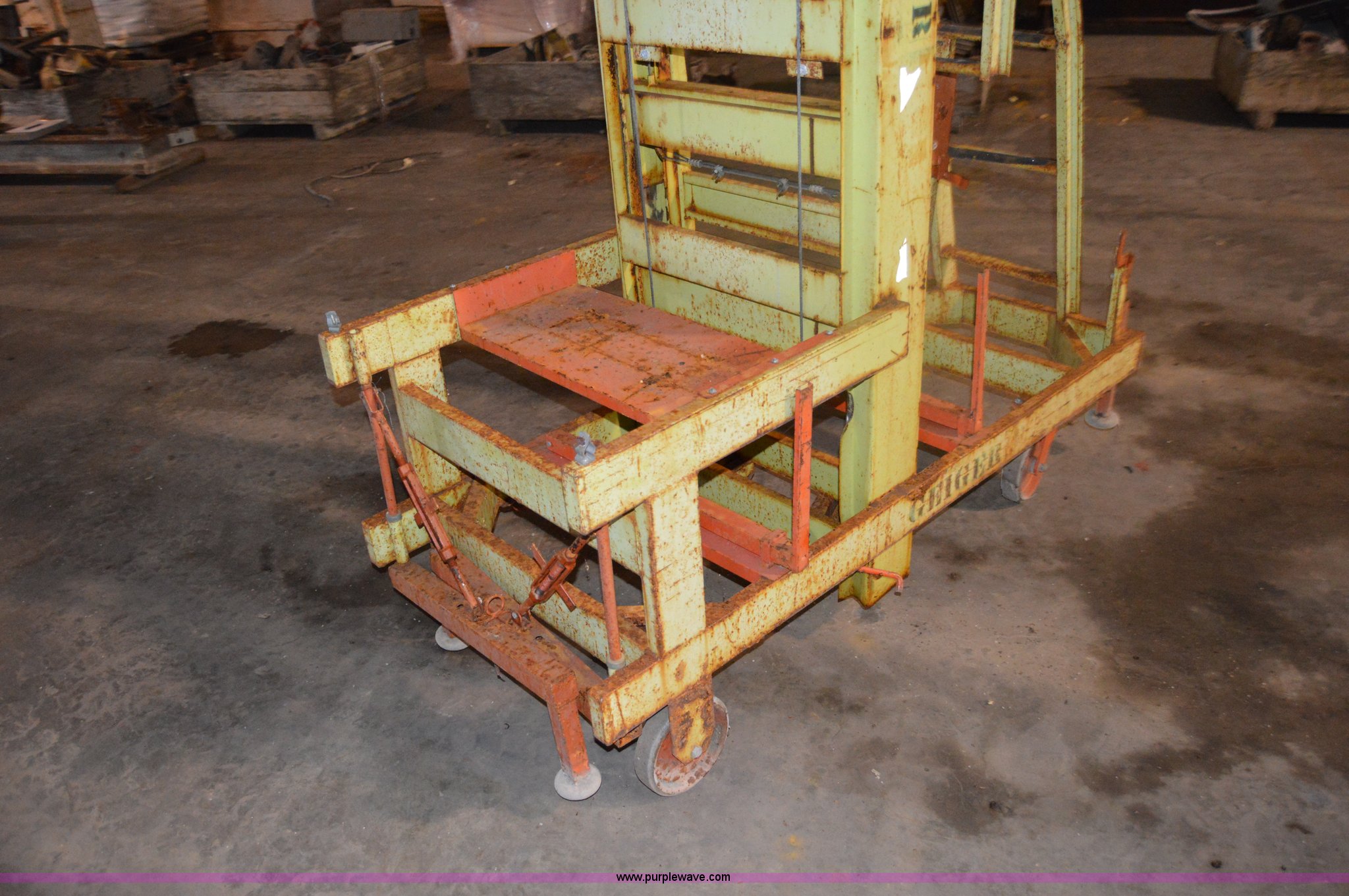 High Horse XK1 manlift in Lexington, MO Item AY9434 sold Purple Wave