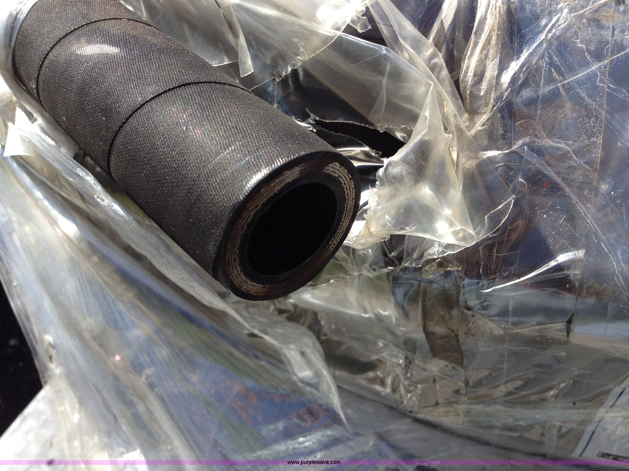 Balflex 160' hydraulic hose in Olathe, KS Item D1257 sold Purple Wave