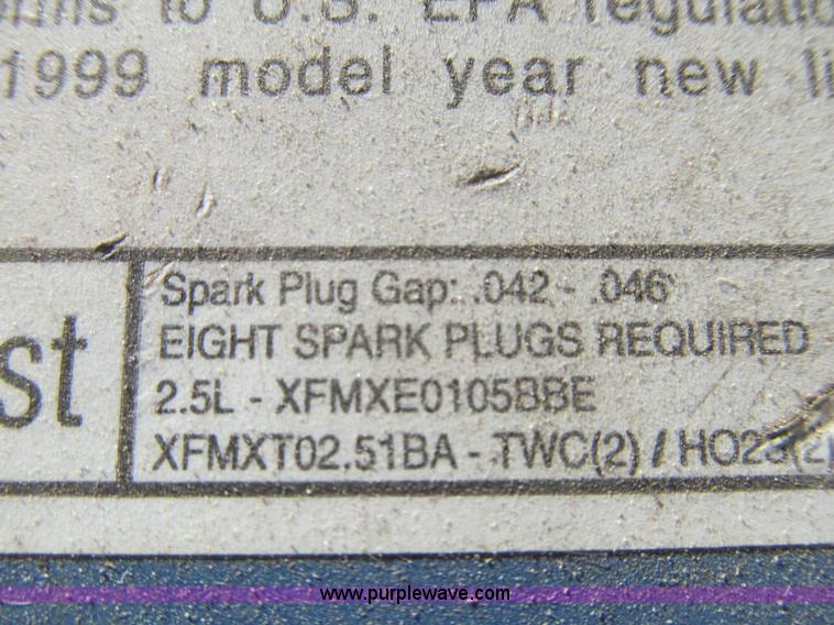 image for item I8698 1999 Ford Ranger XLT pickup truck