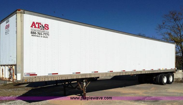 image for item D1269 1989 Monon storage semi trailer