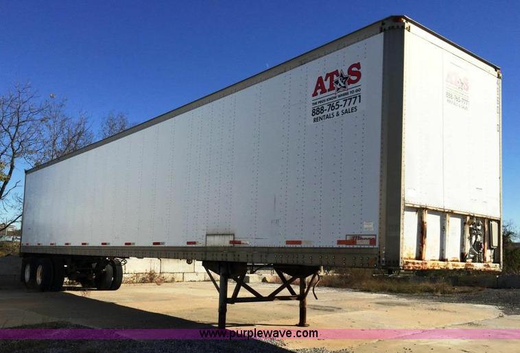 image for item D1269 1989 Monon storage semi trailer