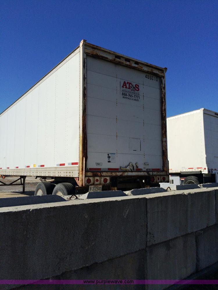 image for item D1269 1989 Monon storage semi trailer