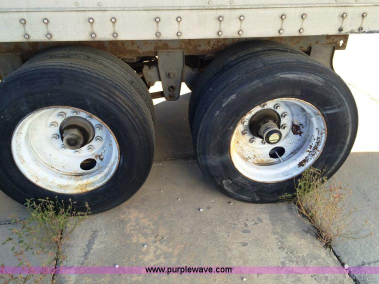 image for item D1269 1989 Monon storage semi trailer