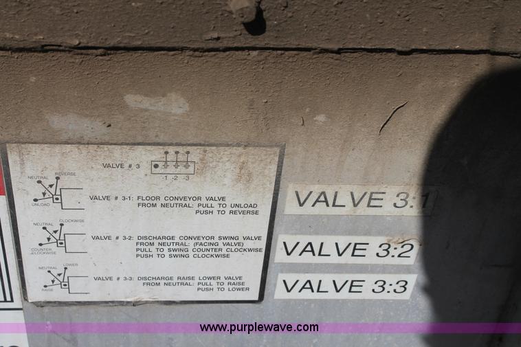 image for item E4299 1996 PMC feed trailer