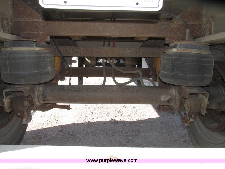 image for item G9913 1997 Chaparral 48102 aluminum flatbed trailer