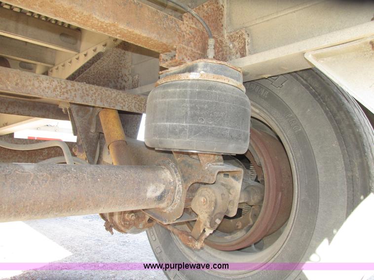 image for item G9913 1997 Chaparral 48102 aluminum flatbed trailer