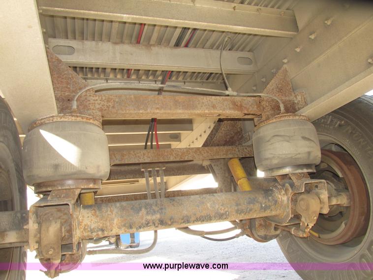 image for item G9913 1997 Chaparral 48102 aluminum flatbed trailer