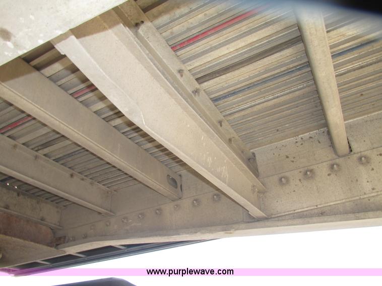 image for item G9913 1997 Chaparral 48102 aluminum flatbed trailer