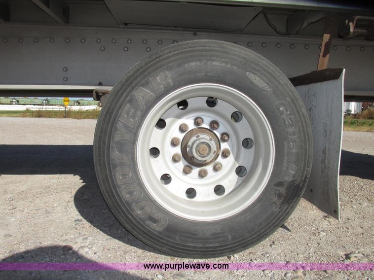 image for item G9913 1997 Chaparral 48102 aluminum flatbed trailer