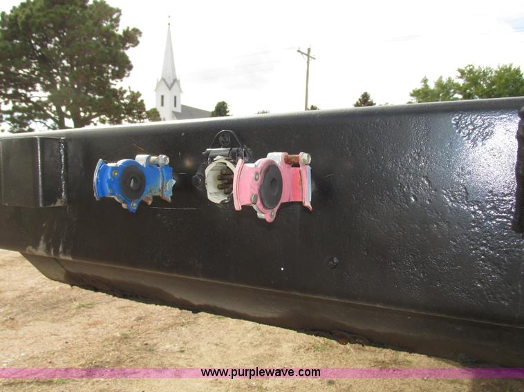 image for item G9928 1990 Fruehauf PBAT2W48 flatbed trailer