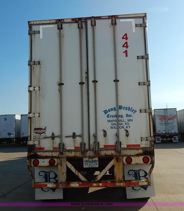 image for item I5352 2000 Wabash dry van trailer