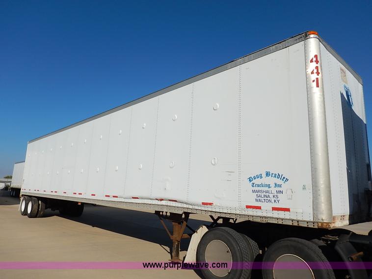 image for item I5352 2000 Wabash dry van trailer