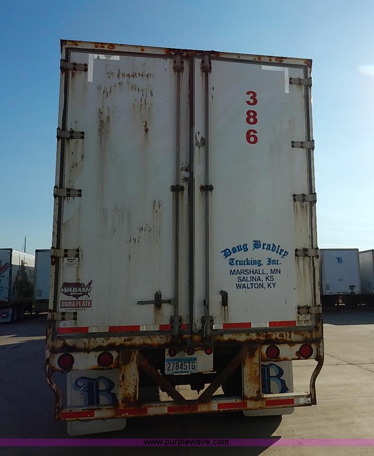 image for item I5353 1999 Wabash dry van trailer
