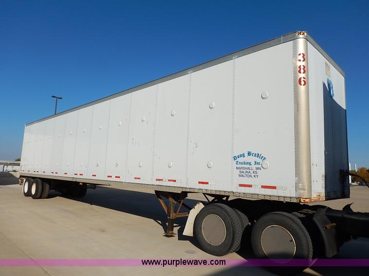 image for item I5353 1999 Wabash dry van trailer