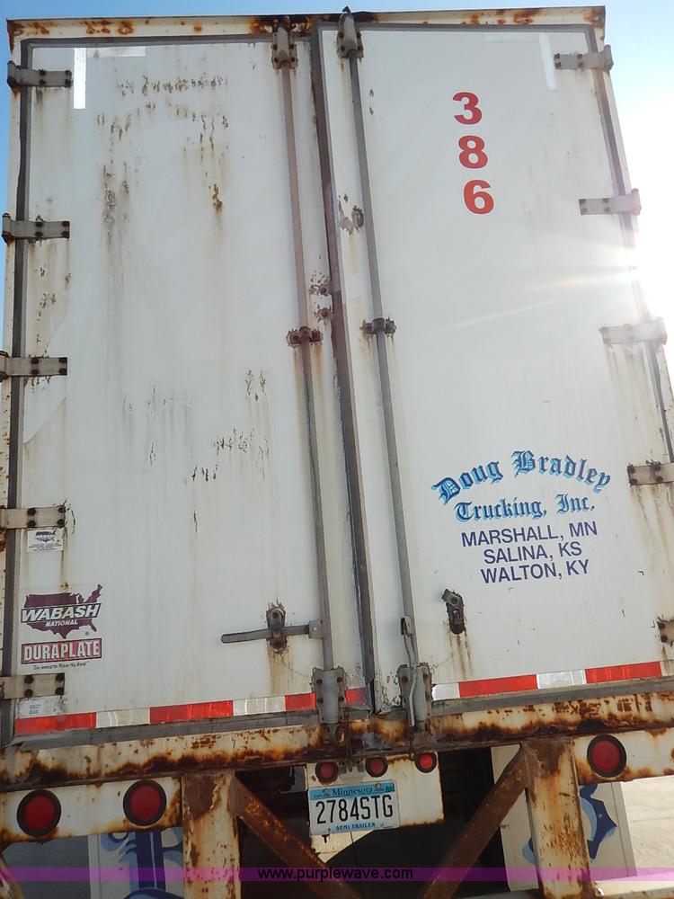 image for item I5353 1999 Wabash dry van trailer