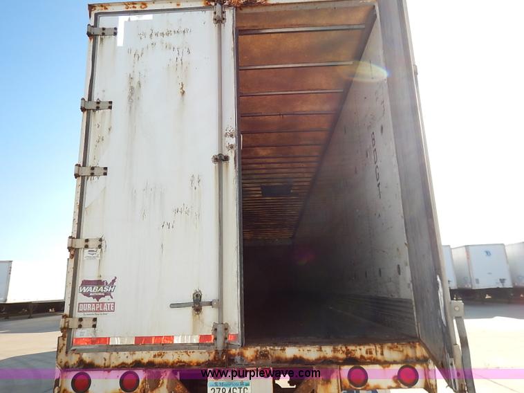 image for item I5353 1999 Wabash dry van trailer
