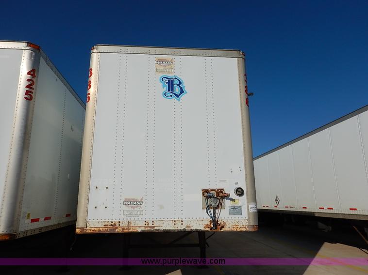 image for item I5353 1999 Wabash dry van trailer