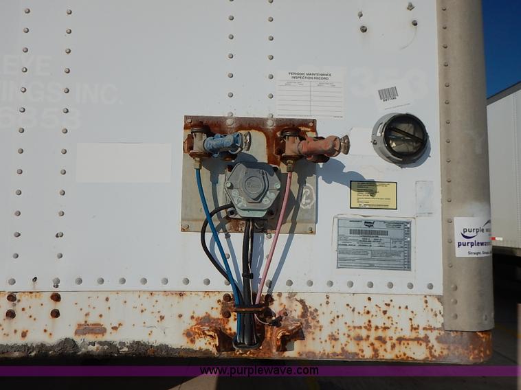 image for item I5353 1999 Wabash dry van trailer