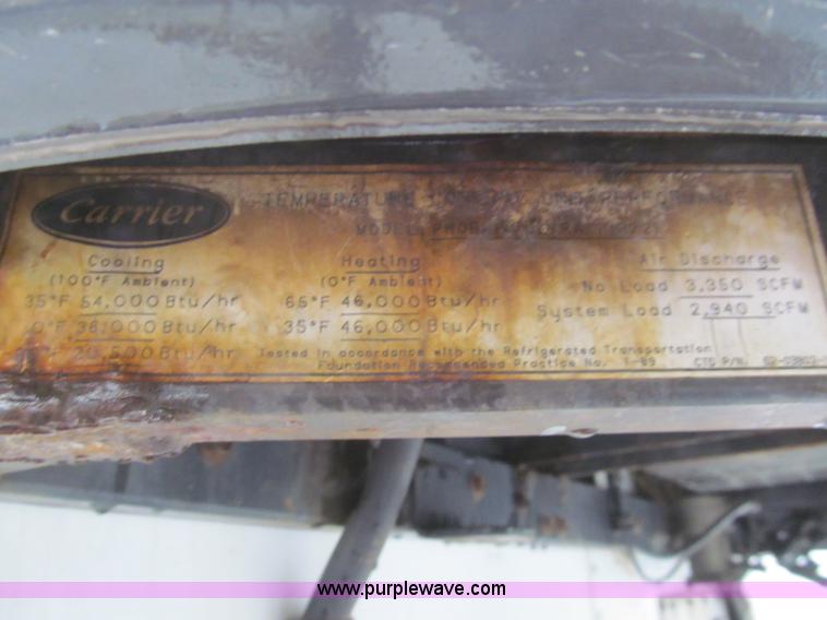 image for item I8720 1997 Utility VS2R reefer trailer