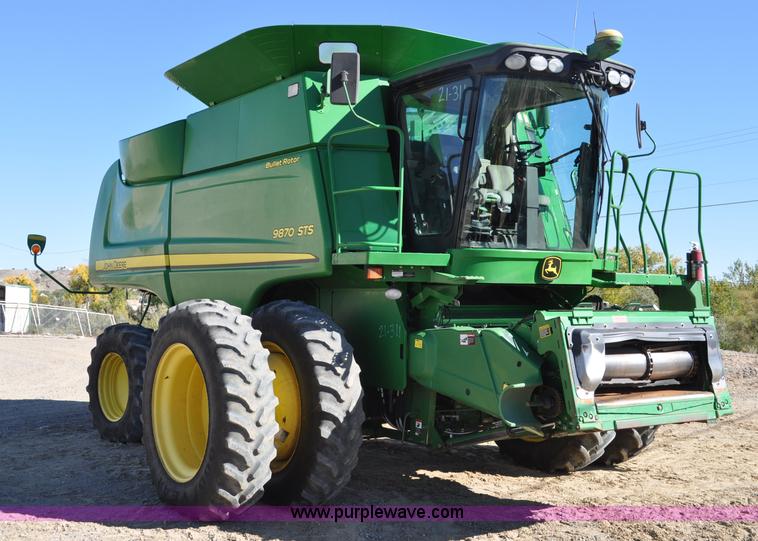 image for item F2072 2011 John Deere 9870 STS combine