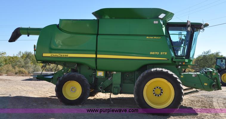 image for item F2072 2011 John Deere 9870 STS combine
