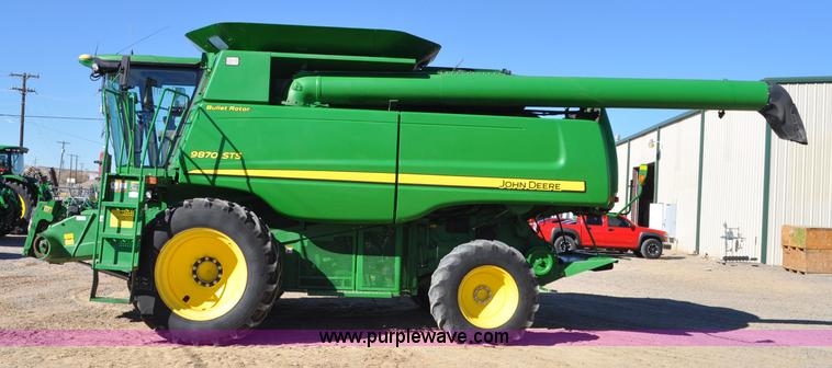 image for item F2072 2011 John Deere 9870 STS combine