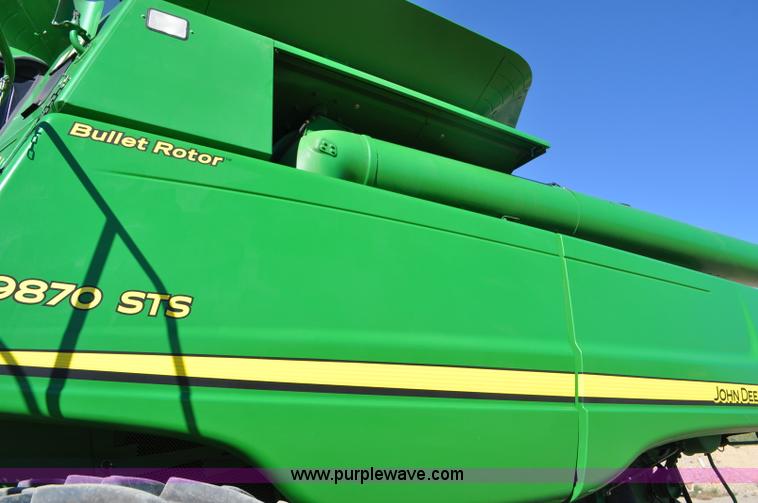 image for item F2072 2011 John Deere 9870 STS combine