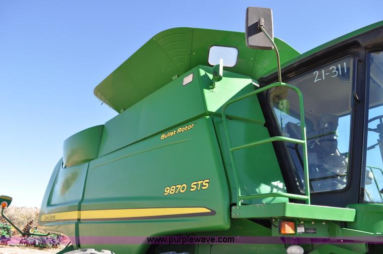 image for item F2072 2011 John Deere 9870 STS combine