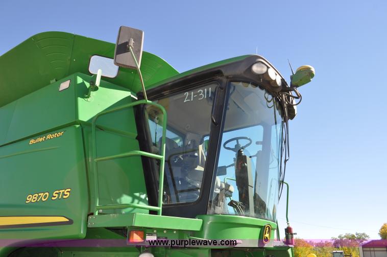 image for item F2072 2011 John Deere 9870 STS combine