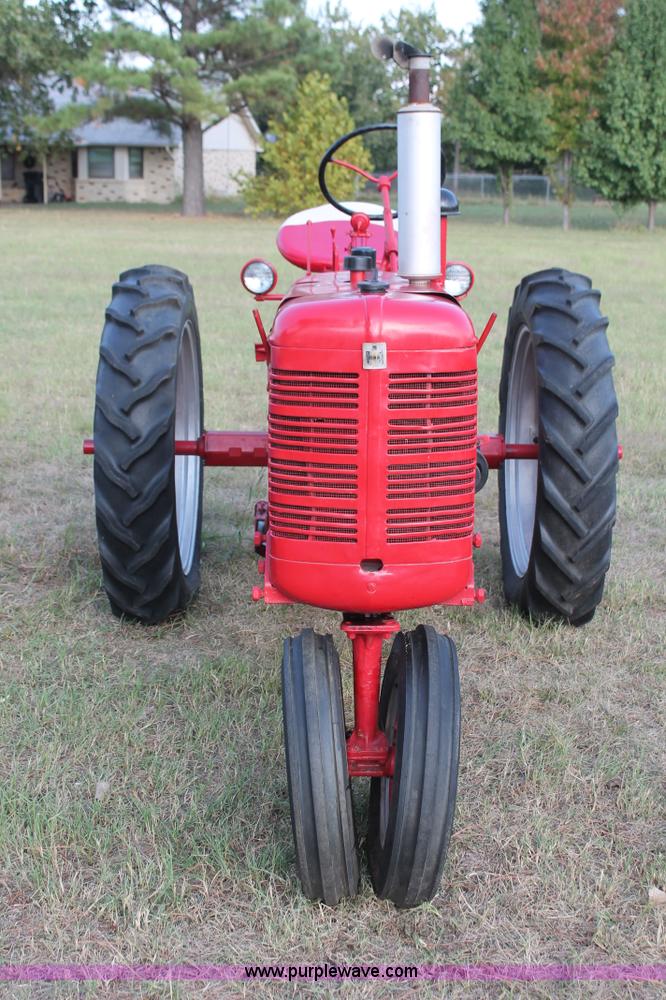 image for item H5581 1953 McCormick Farmall Super C row crop tractor