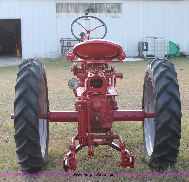 image for item H5581 1953 McCormick Farmall Super C row crop tractor