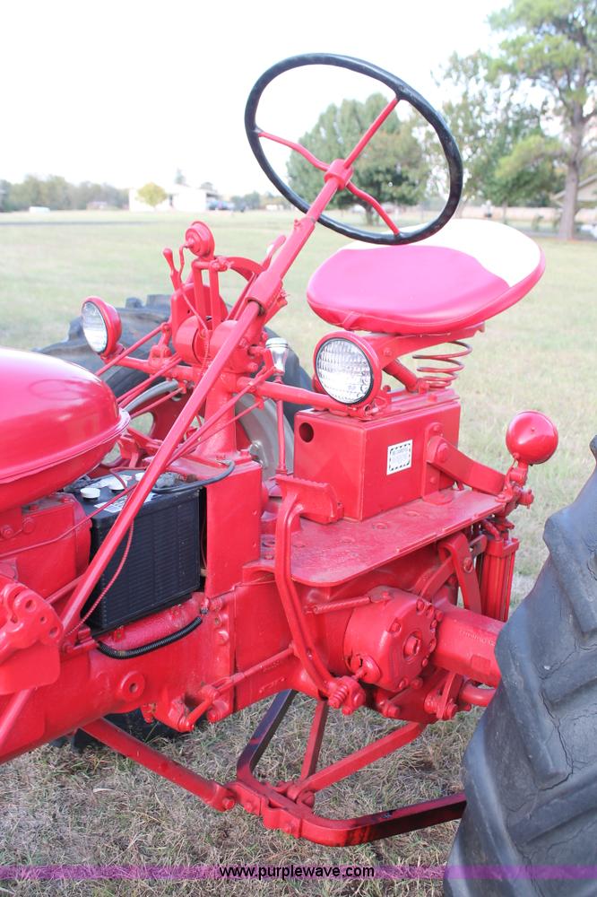 image for item H5581 1953 McCormick Farmall Super C row crop tractor