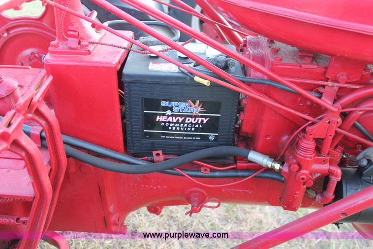 image for item H5581 1953 McCormick Farmall Super C row crop tractor