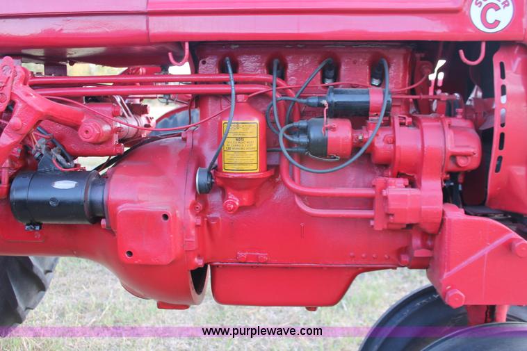 image for item H5581 1953 McCormick Farmall Super C row crop tractor