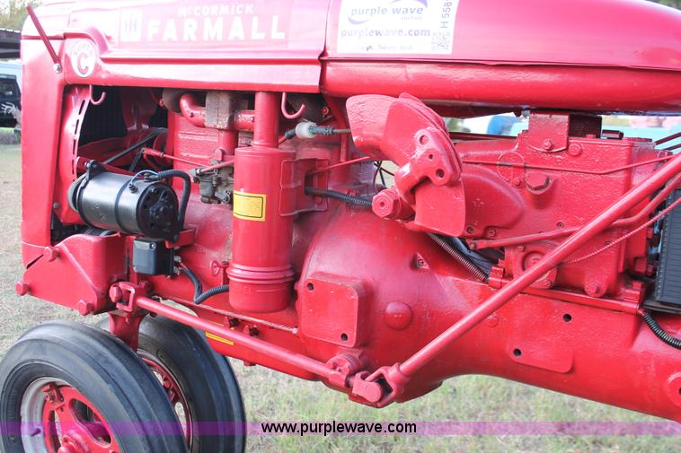 image for item H5581 1953 McCormick Farmall Super C row crop tractor