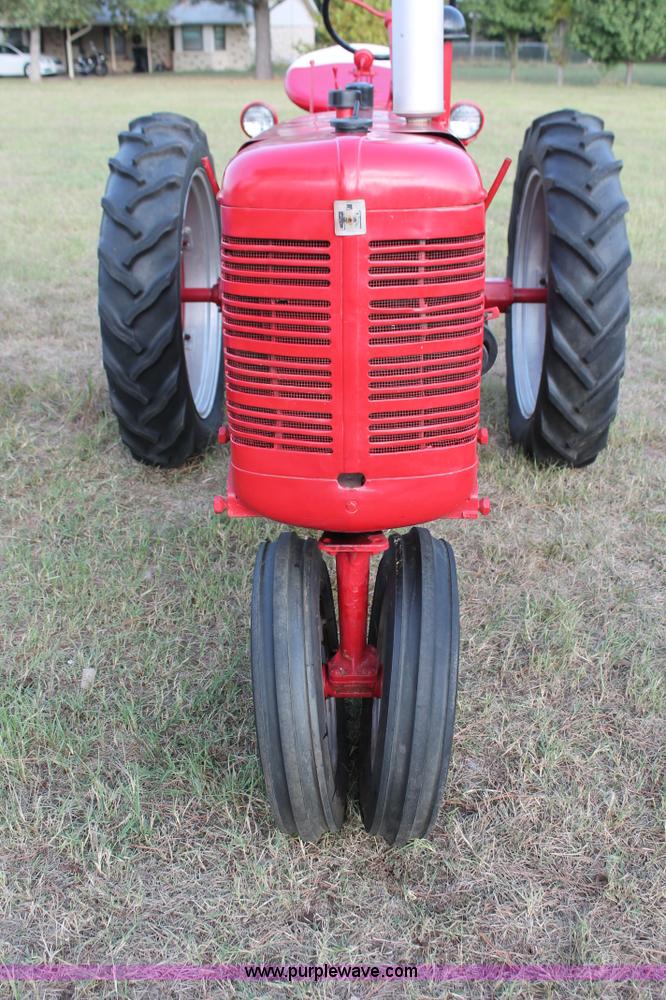 image for item H5581 1953 McCormick Farmall Super C row crop tractor