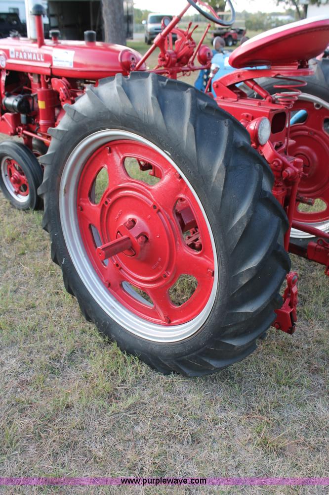 image for item H5581 1953 McCormick Farmall Super C row crop tractor