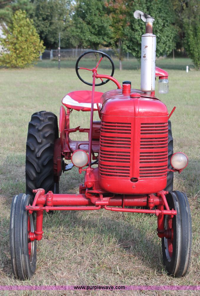 image for item H5582 1947 McCormick Farmall A tractor