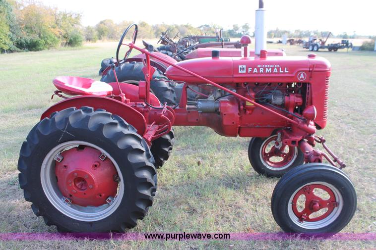 image for item H5582 1947 McCormick Farmall A tractor