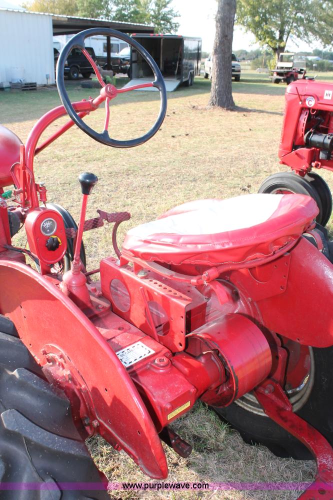 image for item H5582 1947 McCormick Farmall A tractor