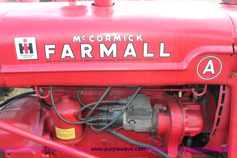 image for item H5582 1947 McCormick Farmall A tractor