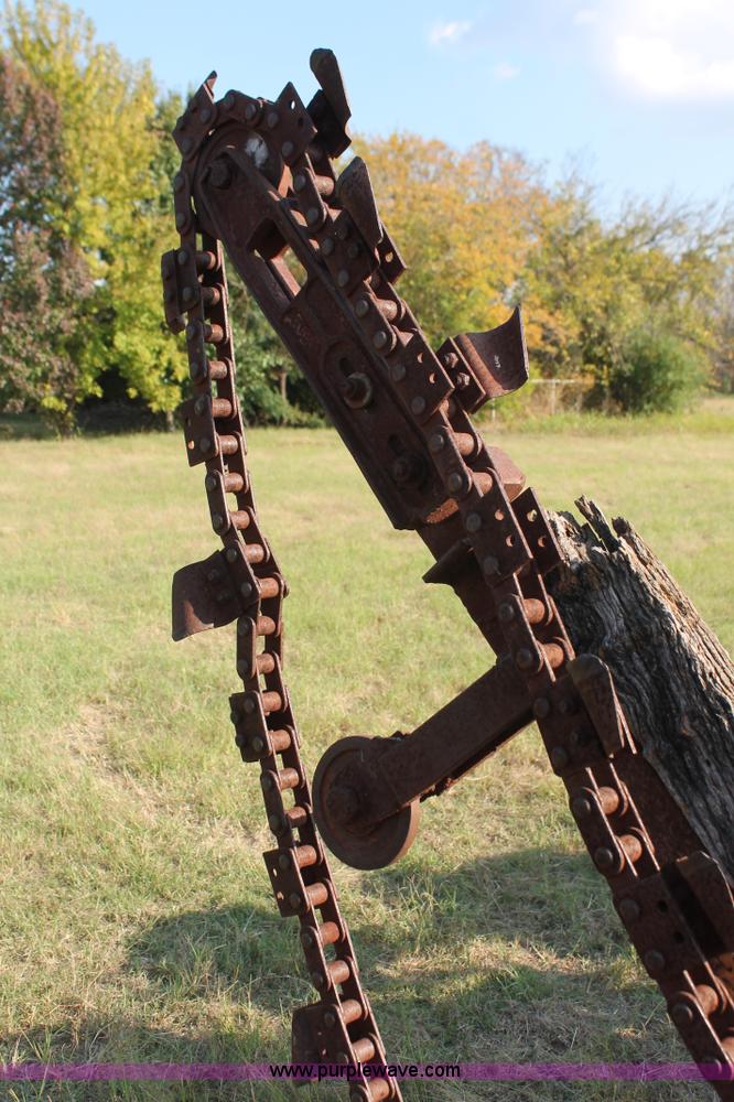 image for item H5588 1948 McCormick Farmall Cub Lowboy tractor with trencher