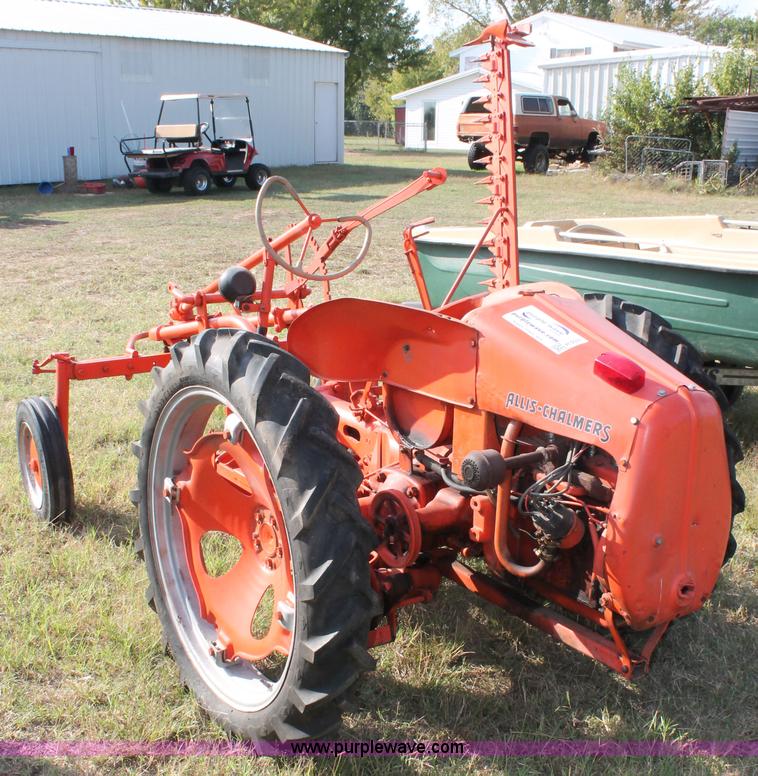 image for item H5591 1948 Allis-Chalmers G tractor