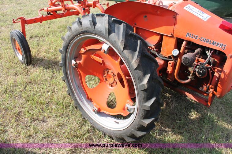 image for item H5591 1948 Allis-Chalmers G tractor