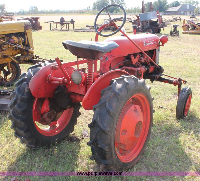 image for item H5592 1948 McCormick Farmall Cub tractor