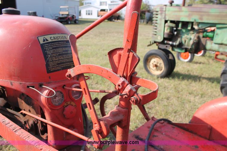 image for item H5592 1948 McCormick Farmall Cub tractor