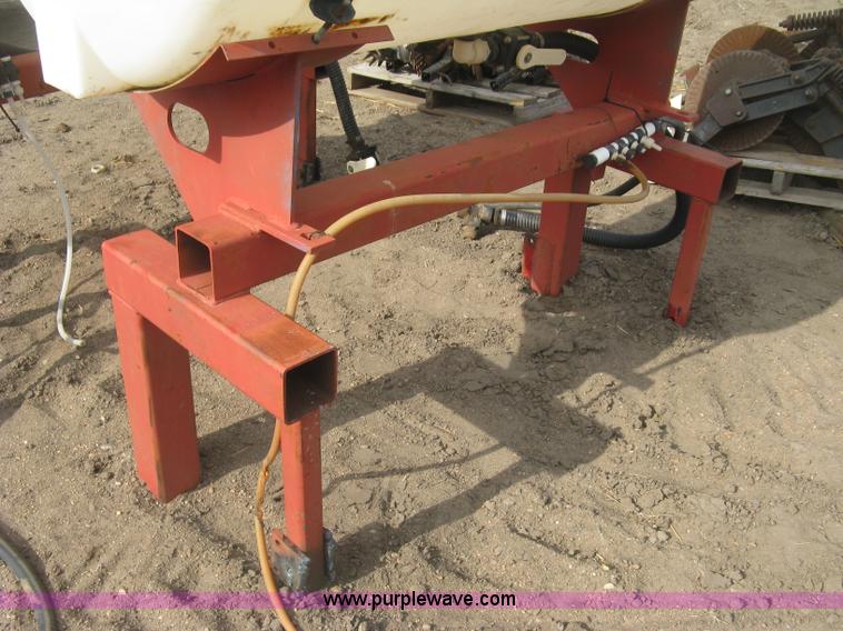 image for item H9417 (2) 200 gallon poly saddles tanks