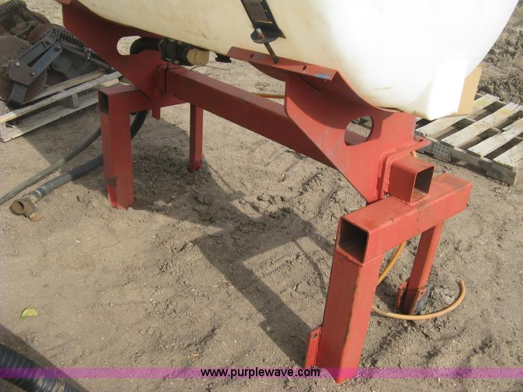 image for item H9417 (2) 200 gallon poly saddles tanks